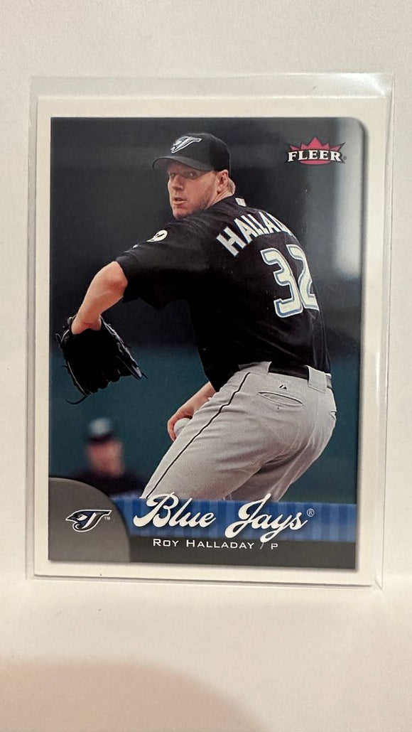 #14 Roy Halladay Toronto Blue Jays 2007 Fleer Baseball Card