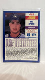 #449 Bill Spiers Milwaukee Brewers 1990 Score Baseball Card