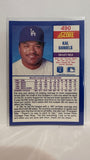 #490 Kal Daniels Los Angeles Dodgers 1990 Score Baseball Card