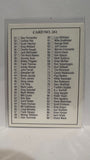 #261 Sparky Anderson Checklist Detroit Tigers 1991 Studio Baseball Card