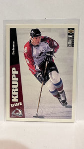 #56 Uwe Krupp Colorado Avalanche 96-97 Upper Deck Collector's Choice Hockey Card