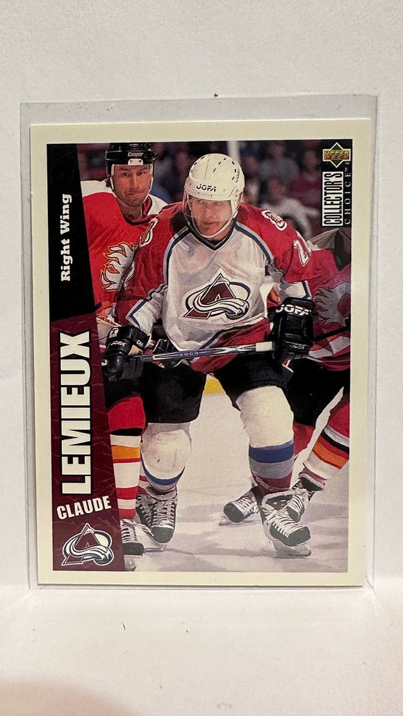 #57 Claude Lemieux Colorado Avalanche 96-97 Upper Deck Collector's Choice Hockey Card