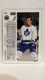 #418 Luke Richardson Toronto Maple Leafs 91-92 Upper Deck Hockey Card