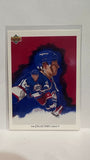 #99 Ed Olczyk Checklist Winnipeg Jets 91-92 Upper Deck Hockey Card