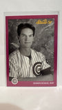 #152 Shawn Boskie Chicago Cubs 1991 Studio Baseball Card