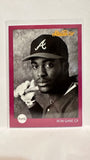 #144 Ron Gant  Atlanta Braves 1991 Studio Baseball Card