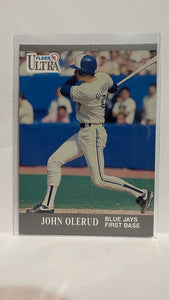 #367 John Olerud Toronto Blue Jays 1991 Fleer Ultra Baseball Card