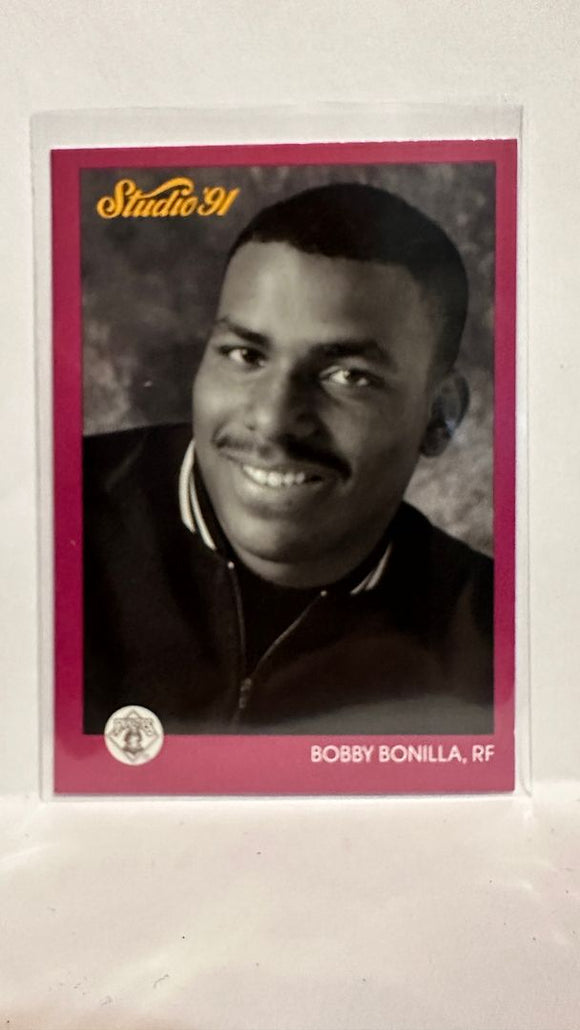 #223 Bobby Bonilla Pittsburgh Pirates 1991 Studio Baseball Card