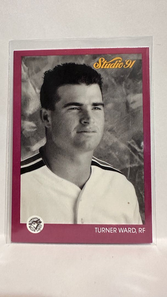 #138 Turner Ward Toronto Blue Jays 1991 Studio Baseball Card