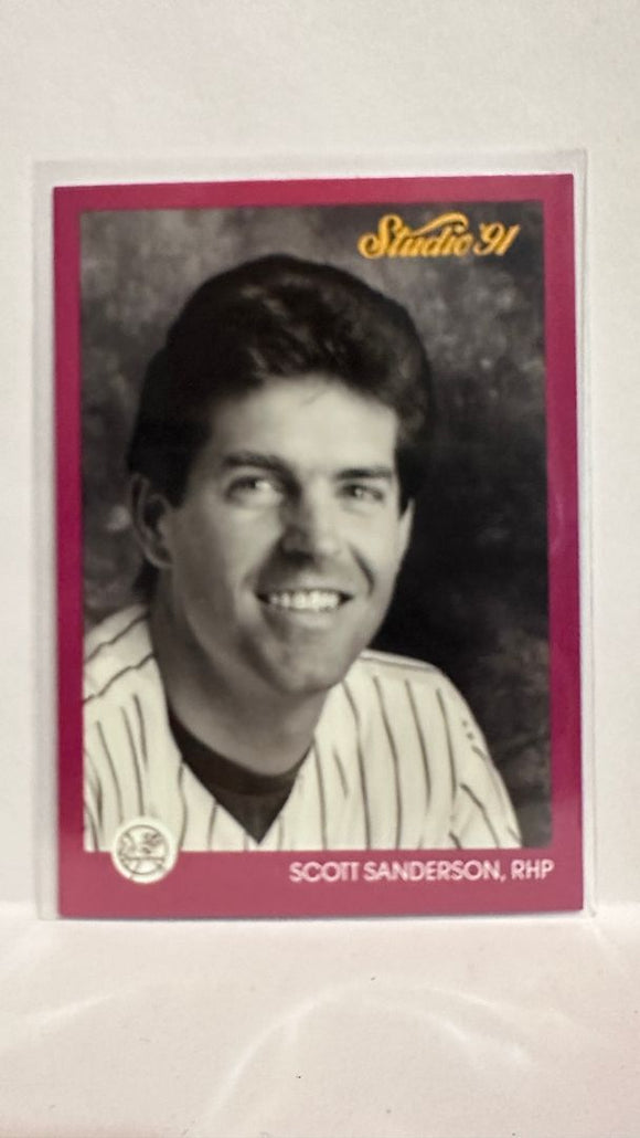 #99 Scott Sanderson New York Yankees 1991 Studio Baseball Card