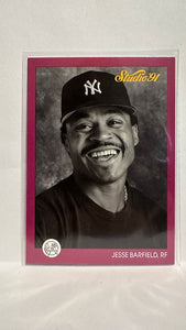 #91 Jesse Barfield New York Yankees 1991 Studio Baseball Card