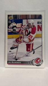 #128 Joe Nieuwendyk Calgary Flames 92-93 Upper Deck Hockey Card