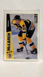 #15 Kyle McLaren Boston Bruins 96-97 Upper Deck Collector's Choice Hockey Card