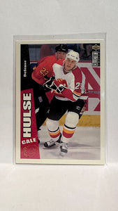 #36 Cale Hulse Calgary Flames 96-97 Upper Deck Collector's Choice Hockey Card