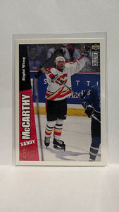 #43 Sandy McCarthy Calgary Flames 96-97 Upper Deck Collector's Choice Hockey Card