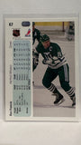 #67 Ron Francis Hartford Whalers 90-91 Upper Deck Hockey Card