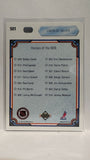 #501 Heroes Checklist  90=91 Upper Deck Hockey Card