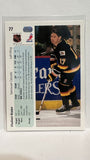 #77 Vladimir Krutov Vancouver Canucks 92-93 Upper Deck Hockey Card