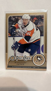 #293 Miroslav Satan Pittsburgh Penguins 08-09 O-Pee-Chee Hockey Card