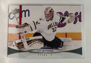 #141 Karl Lehtonen Dallas Stars 11-12 Upper Deck Series 1 Hockey Card