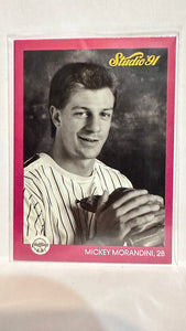 #218 Mickey Morandini Philadelphia Phillies 1991 Studio Baseball Card