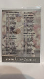 #400 Cheklist  1991 Fleer Ultra Baseball Card