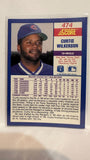 #474 Curtis Wilkerson Chicago Cubs 1990 Score Baseball Card