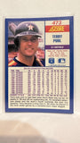 #473 Terry Puhl Houston Astros 1990 Score Baseball Card