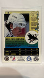 #110 Neil Wilkinson San Jose Sharks 91-92 O-Pee-Chee Premier Hockey Card