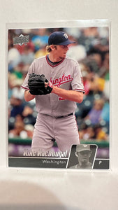 #539 Mike MacDougal Washington Nationals 2010 Upper Deck Series 1 Baseball Card