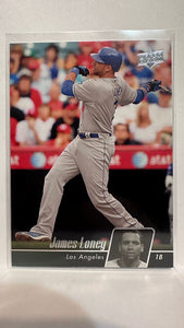 #277 James Loney Los Angeles Dodgers 2010 Upper Deck Series 1 Baseball Card