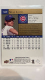 #569 Neal Cotts Chicago Cubs 2009 Upper Deck Series 2 Baseball Card