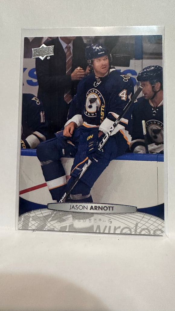 #291 Jason Arnott St Louis Blues 11-12 Upper Deck Series 1 Hockey Card