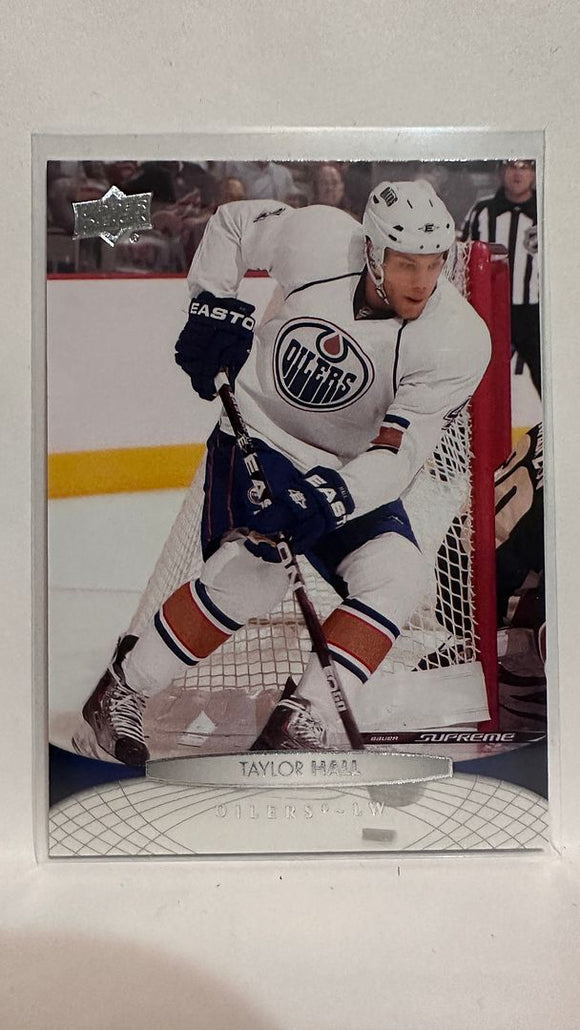 #126 Taylor Hall Edmonton Oilers 11-12 Upper Deck Series 1 Hockey Card