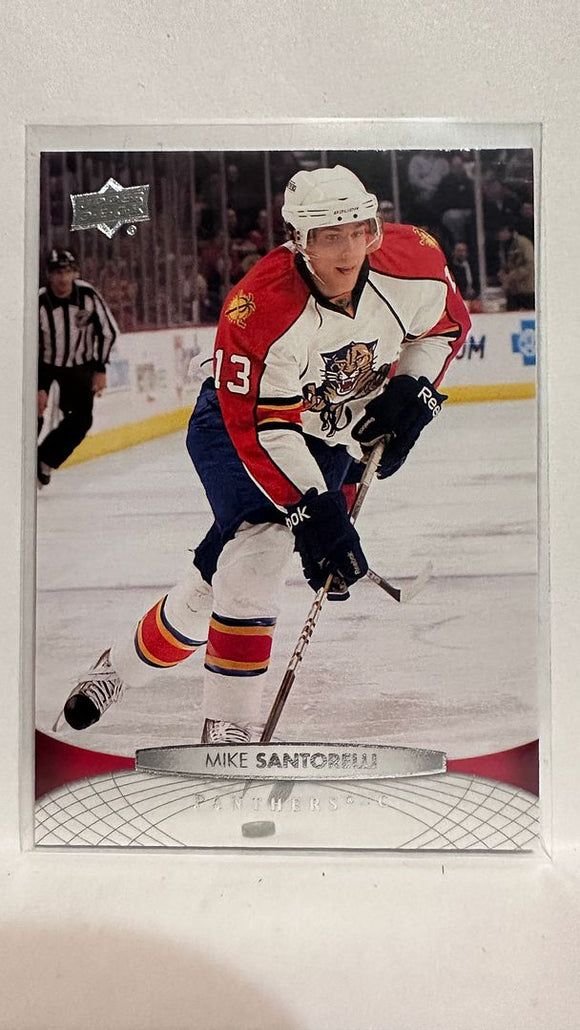 #123 Mike Santorelli Florida Panthers 11-12 Upper Deck Series 1 Hockey Card