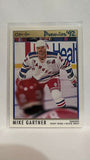 #164 Mike Gartner New York Rangers 91-92 O-Pee-Chee Premier Hockey Card