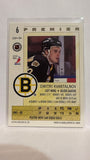 #6 Dmitri Kvartalnov Boston Bruins 92-93 O-Pee-Chee Premier Hockey Card