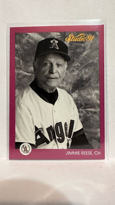 #21 Jimmie Reese Los Angeles Angels 1991 Studio Baseball Card