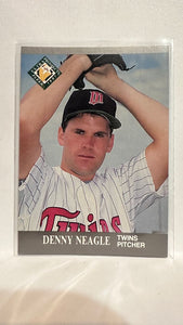 #383 Denny Neagle Minnesota Twins 1991 Fleer Ultra Baseball Card