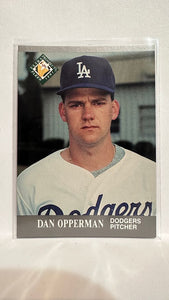 #384 Dan Opperman Los Angeles Dodgers 1991 Fleer Ultra Baseball Card