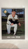 #389 Mike York Pittsburgh Pirates 1991 Fleer Ultra Baseball Card