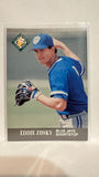 #390 Eddie Zosky Toronto Blue Jays 1991 Fleer Ultra Baseball Card