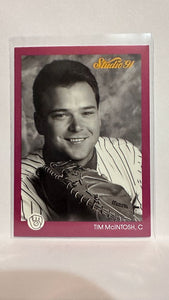 #71 Tim McIntosh Milwaukee Brewers 1991 Studio Baseball Card