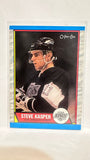 #194 Steve Kasper Los Angeles Kings 89-90 O-Pee-Chee Hockey Card