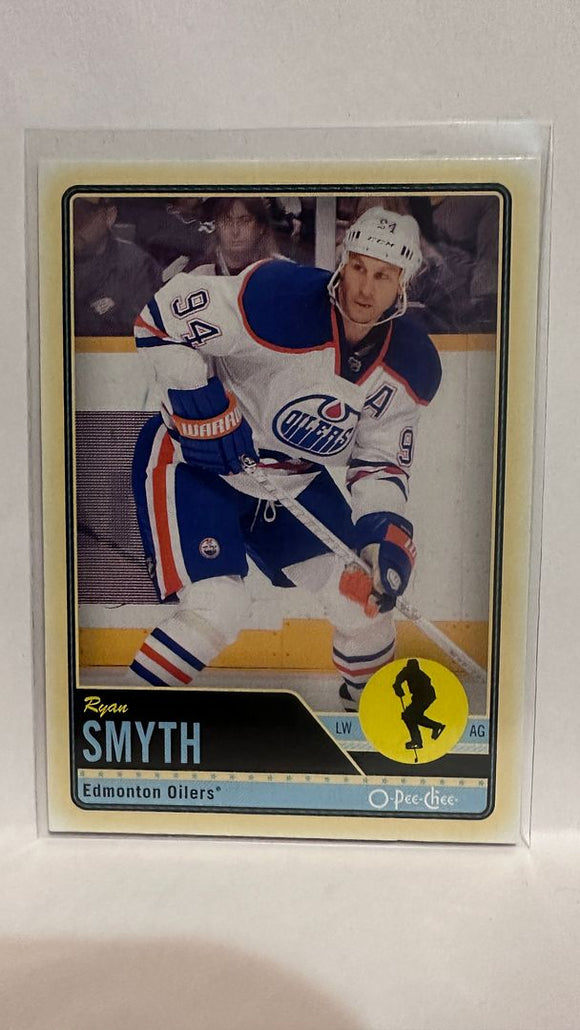 #254 Ryan Smyth Edmonton Oilers 12-13 O-Pee-Chee Hockey Card