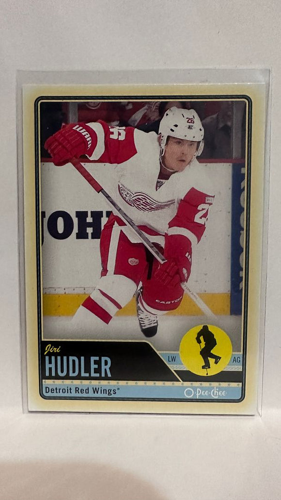 #284 Jiri Hudler Detroit Red Wings 12-13 O-Pee-Chee Hockey Card