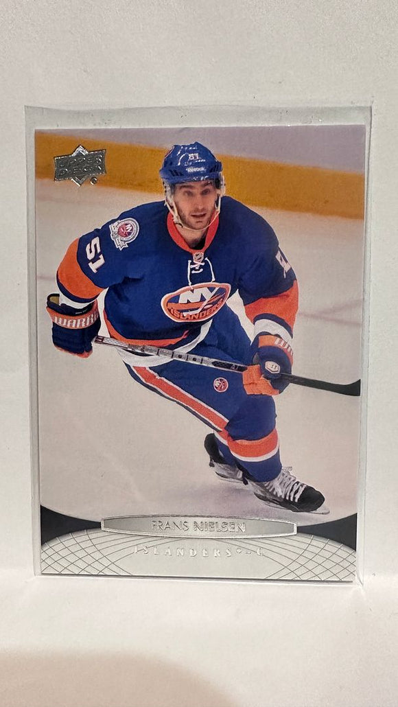 #337 Frans Nielsen New York Islanders 11-12 Upper Deck Series 2 Hockey Card