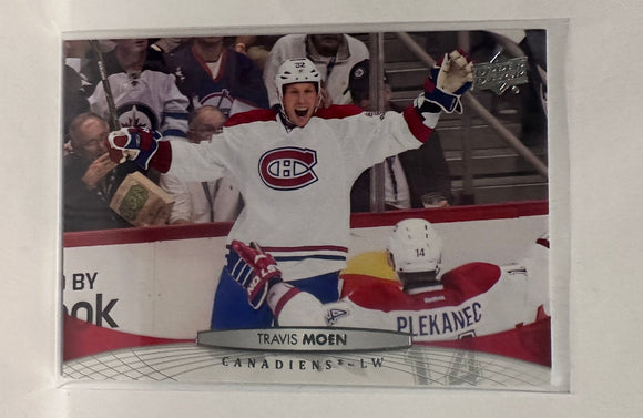 #361 Travis Moen Montreal Canadiens 11-12 Upper Deck Series 2 Hockey Card