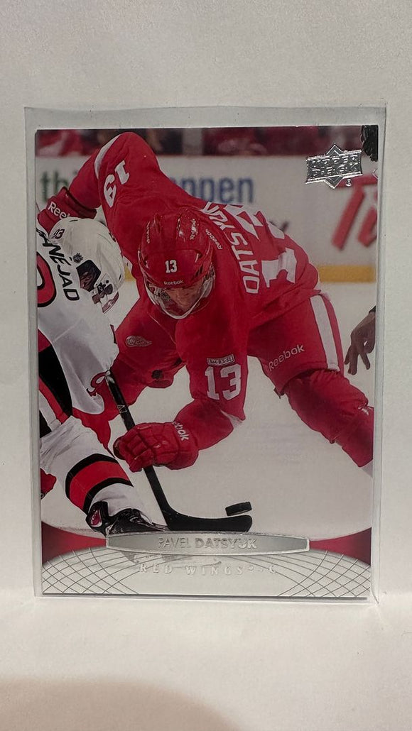 #387 Pavel Datsyuk Detroit Red Wings 11-12 Upper Deck Series 2 Hockey Card