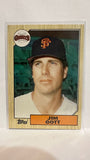 #39T Jim Gott San Francisco Giants 1987 Topps Baseball Card